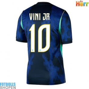 Billiga Brasilien Vinicius Junior #10 Bortatröja VM 2026 Kortärmad
